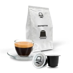 Capsule compatible Nespresso® café Ristretto