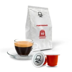 Capsule compatible Nespresso® café Intenso