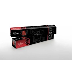 Capsule aluminium compatible Nespresso® café Intenso