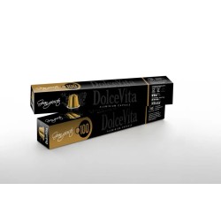 Capsule aluminium compatible Nespresso® café Gran Gusto