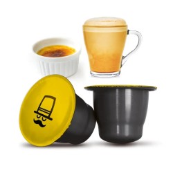 Capsule compatible Nespresso® café crème brûlée