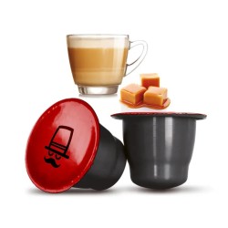 Capsule compatible Nespresso® café caramel