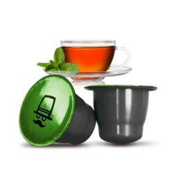 Capsule compatible Nespresso® thé menthe