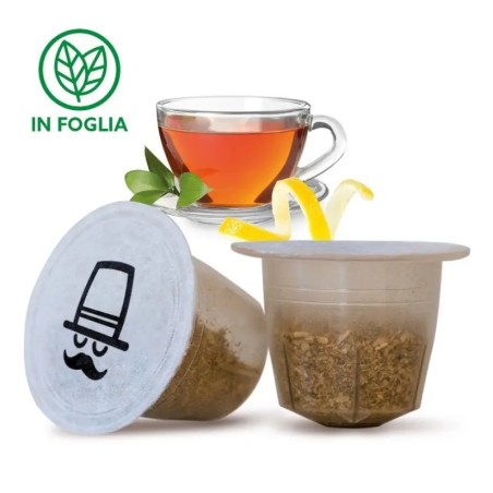 Capsule Thé Noir Citron – Intense et zesté