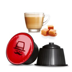 Capsule compatible Dolce Gusto® café caramel